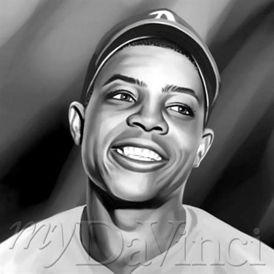 Willie Mays Pop Art Print - myDaVinci